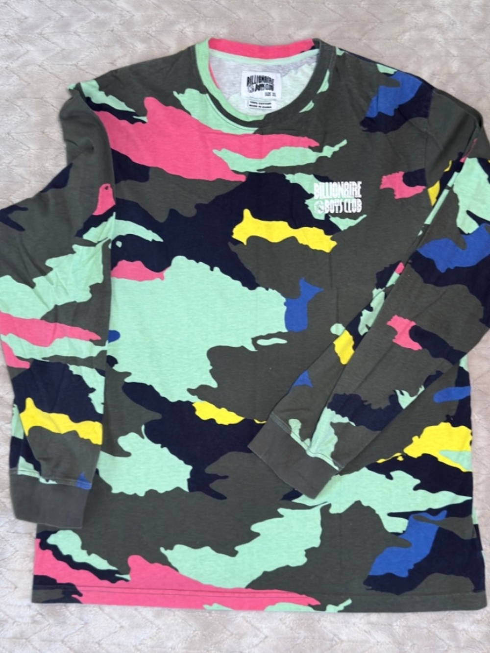 Billionaire Boys Club Camo Longsleeve